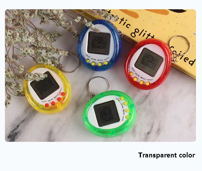 90S Nostalgic Tamagotchi Electronic Pets Console Kid's Toy Portable Keyring Funny Virtual Cyber Toy Christmas New Year Gift