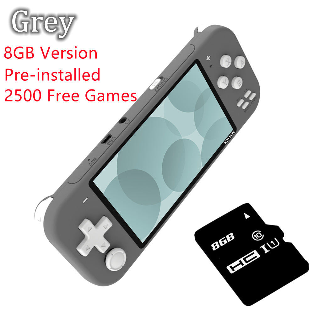 4.3 inch Handheld Portable Game Console with IPS screen 32GB 8GB 2500 free games for super nintendo dendy nes games child