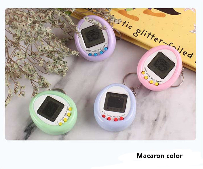 90S Nostalgic Tamagotchi Electronic Pets Console Kid's Toy Portable Keyring Funny Virtual Cyber Toy Christmas New Year Gift