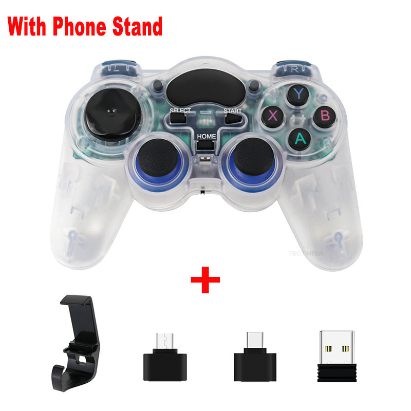 2.4 G Controller Gamepad Android Wireless Joystick Joypad with OTG Converter For PS3/Smart Phone For Tablet PC Smart TV Box