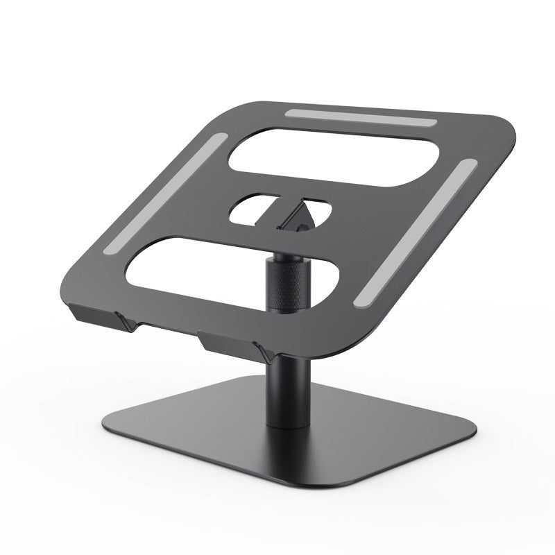 Laptop Riser Stand Angle Adjustable Height 360 Rotating Aluminum Ergonomic Computer Notebook Stand Holder for MacBook Pro Air