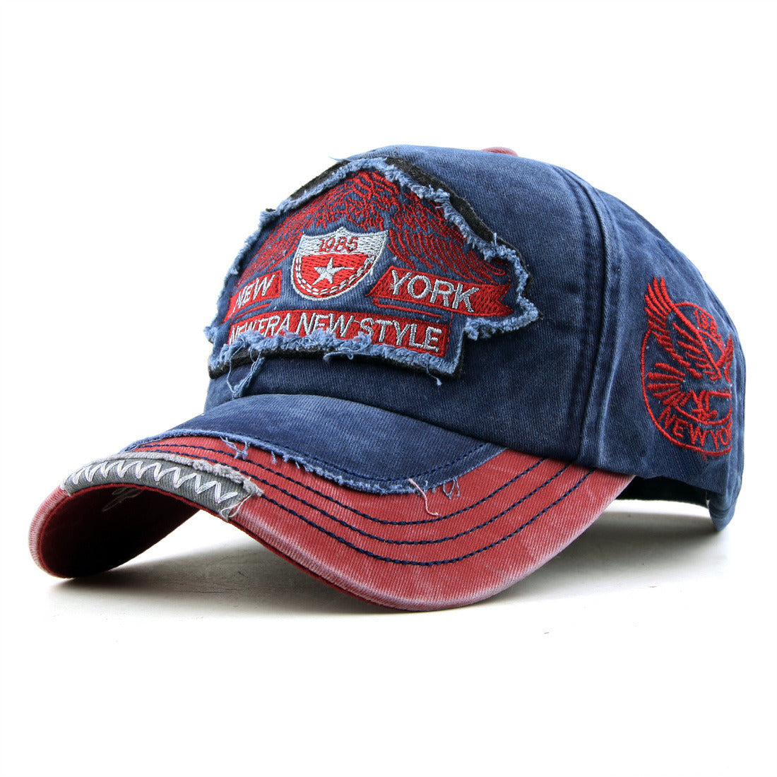 100% cotton spring; summer; autumn and winter sunscreen cap; baseball cap; sunshade cap; outdoor cap; trend;  versatile cap for men and women