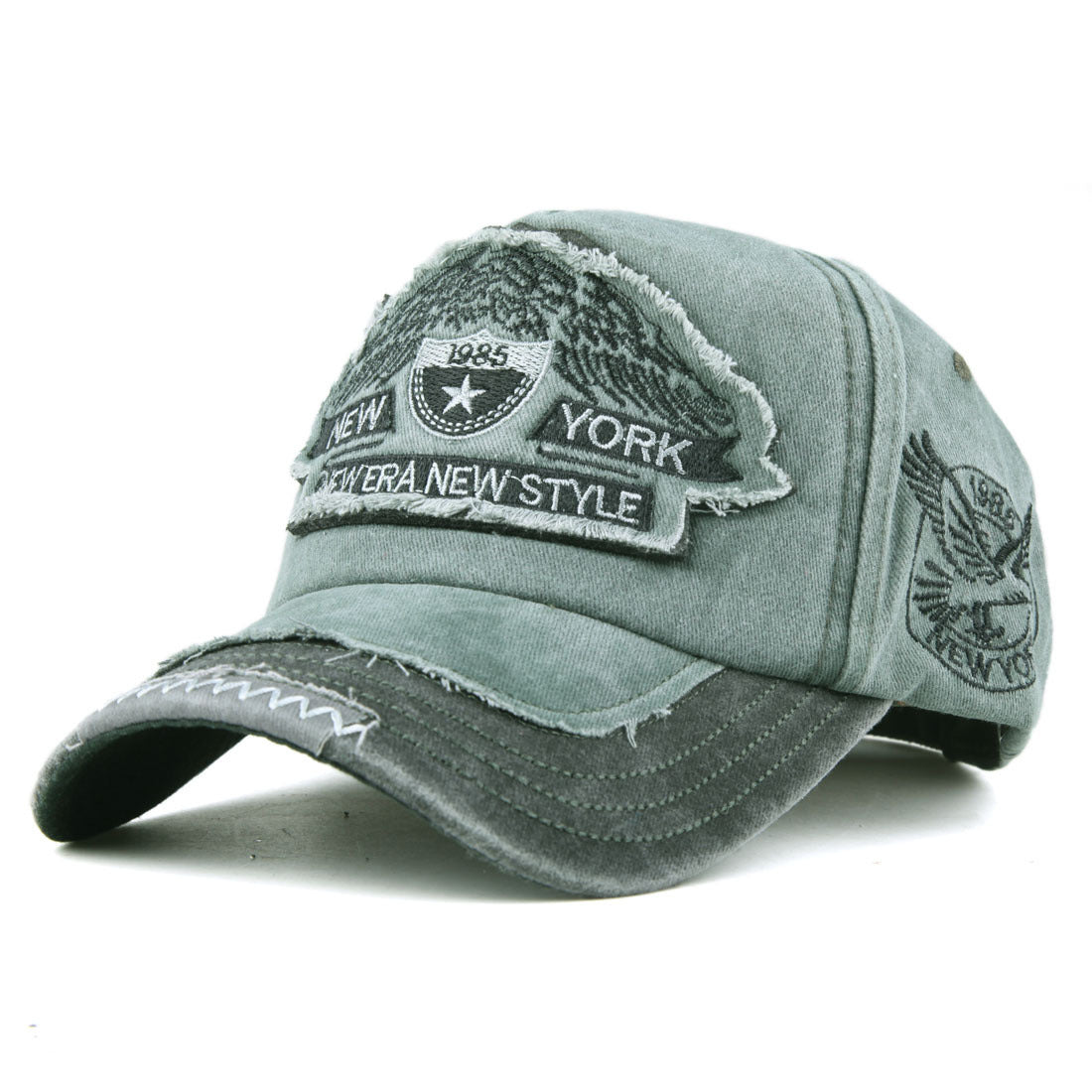 100% cotton spring; summer; autumn and winter sunscreen cap; baseball cap; sunshade cap; outdoor cap; trend;  versatile cap for men and women