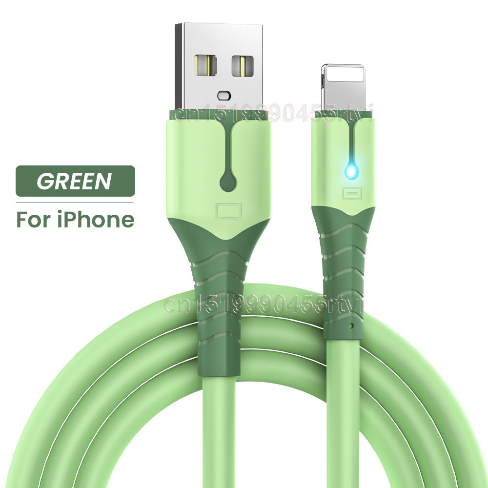 Quick Charge USB Cable For iPhone 14 13 12 11 Pro Max XS 6s 7 8 Plus Origin Mobile Phone Charger Cord Data Charger Wire 1/1.5/2M