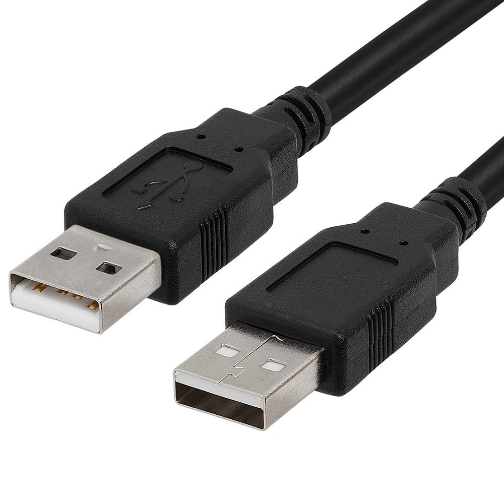 High Quality Black USB 2.0 Male To Male M/M Extension Connector Adapter Cable Cord Wire Wholesale in stock!!!