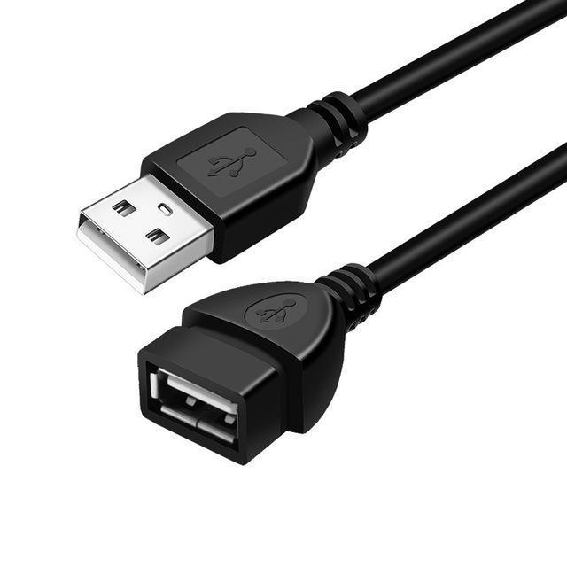 USB 2.0 Cable Extension Cable 0.6m/1m/1.5m Wired Data Transmission Line Ultra-High-Speed Display Projector Data Extension Cable