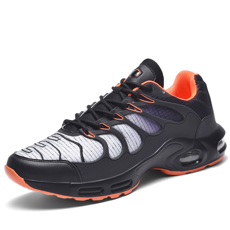 JJ tiger Men's shoes mesh surface large size running shoes soft sole air cushion new casual fashion trainers(39-44 Optional)