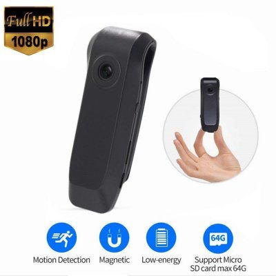 IDV006 Mini Camera P2P WiFi Camera HD Wireless Pen Camera Voice Recorder Pen Micro Body Camara DVR Video Camera One-Button Operation Wide Angle Lens HD Micro Camcorder built in 32GB