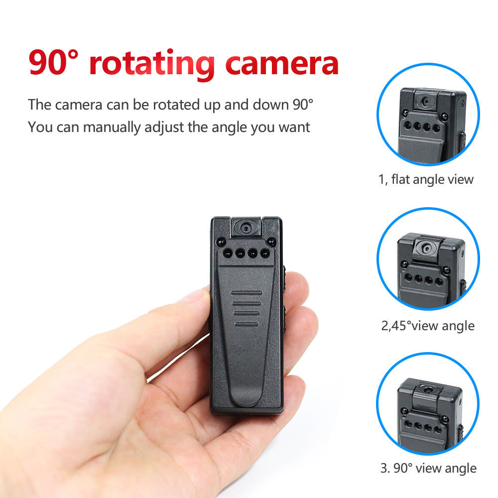 A70 Micro Video Camera Voice Recorders Network Cam Infrared Night Vision Recording Dictaphone Clip DV Camcorder built in 32GB