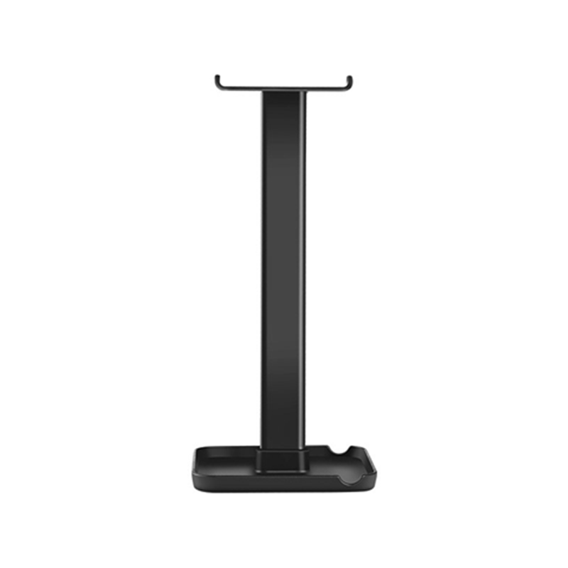 Z1 Headphone Stand Headset Holder Earphone Stand With Aluminum Supporting Bar Flexible Headrest ABS Solid Base For All Headphones Size