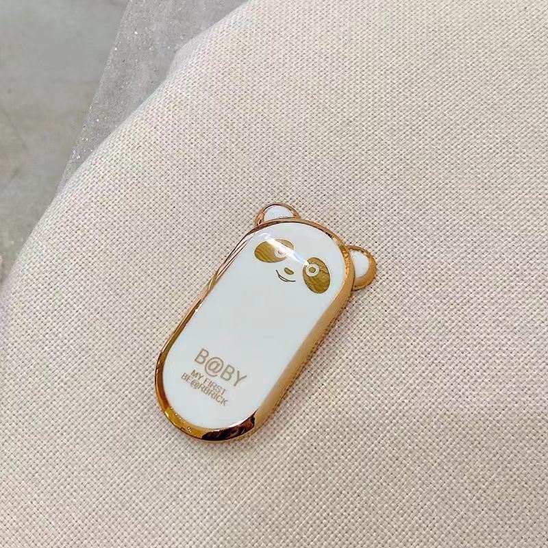 Cartoon Panda Three-dimensional Paste Mobile Phone Bracket