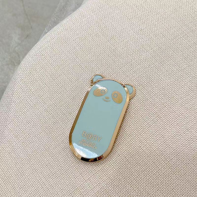 Cartoon Panda Three-dimensional Paste Mobile Phone Bracket