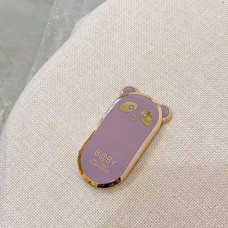Cartoon Panda Three-dimensional Paste Mobile Phone Bracket