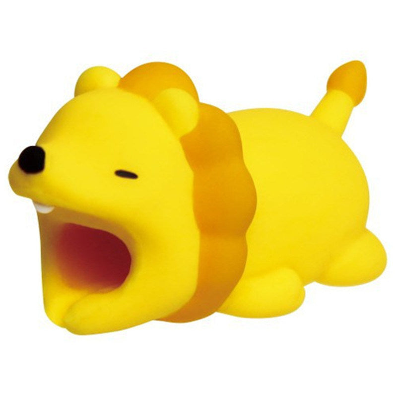 1 Pack Cute Bite Cartoon Animal Cable Protector Cord Wire Protection Mini Cover Charging Cable Winder High Quality Protector New