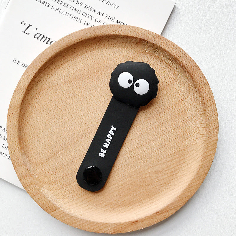 13 Pack Reusable Cable Ties; Cute Cartoon Animal Headphone Wire Ties; Fruit Shape Headphone Cord Winder; USB Cable Manager