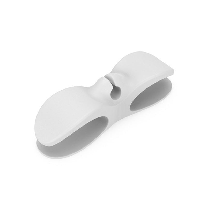 Charging Cable Manager Plug Holder Wall Power Cord Wall Stickers Solid Wire Clip Kitchen Wire Finishing Storage