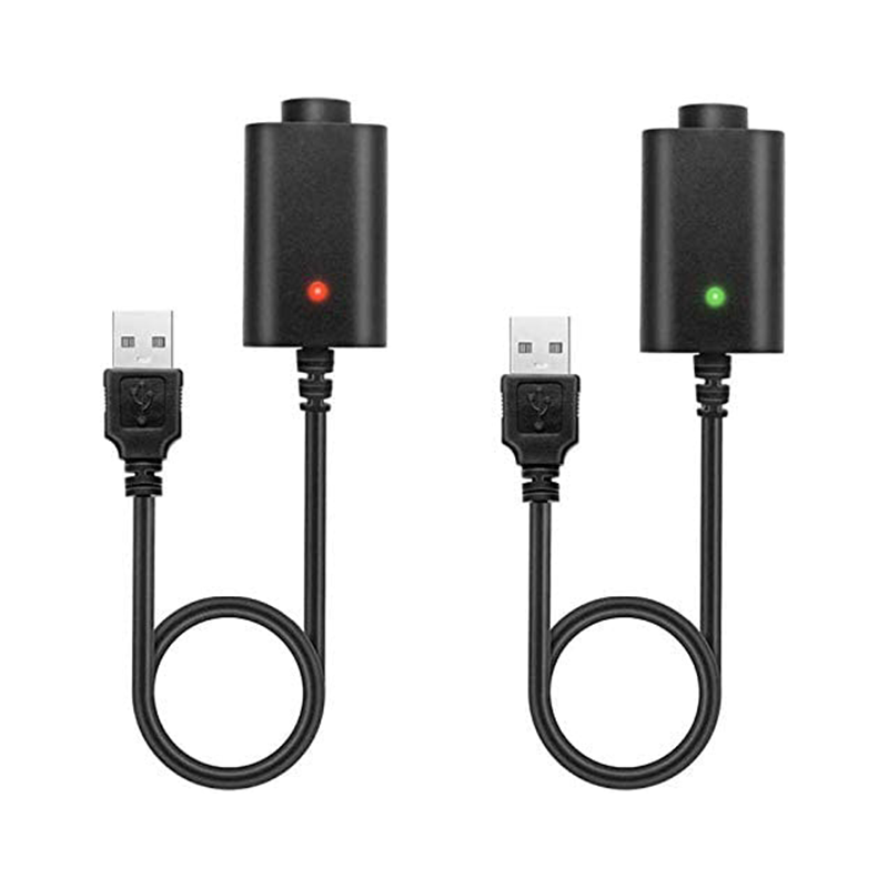 USB Cable Smart Wireless USB Charger Wireless Rechargeable Overcharge Protection For Adapter Devices With LED Indicator USB Electronics [2 Pack]