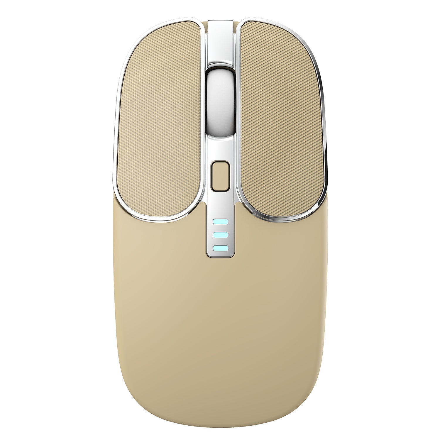 Wireless 2.4G Charging Mouse; Dual Mode With Mute For Office And Home