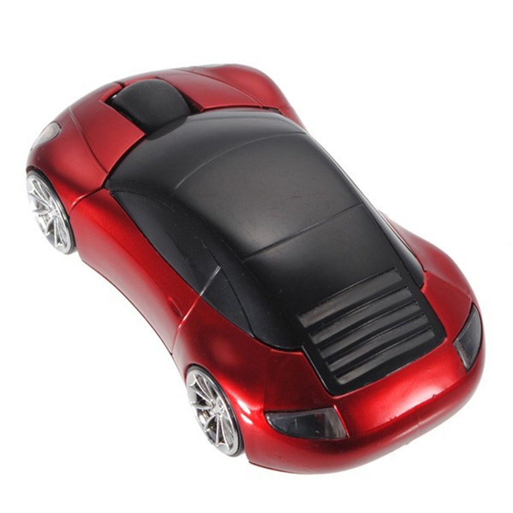 Battery Powered Mouse; Car Shaped