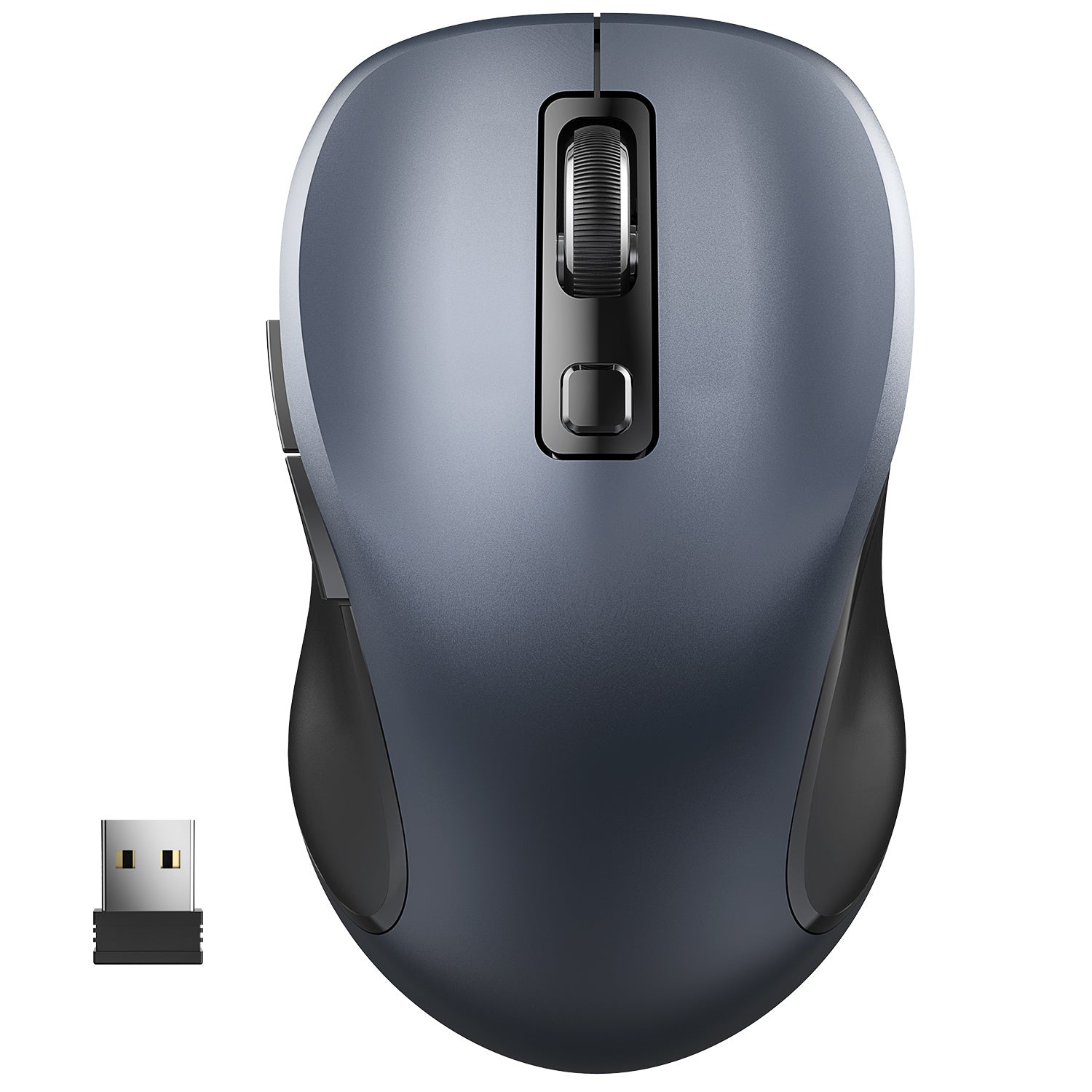 Wireless Mouse; 2.4GHz Portable Mouse With 6 Buttons; Cordless Mouse Wireless Mouse For Laptop 3 Adjustable Levels Ergonomic Mice For Windows Computer PC Mac Notebook Desktop