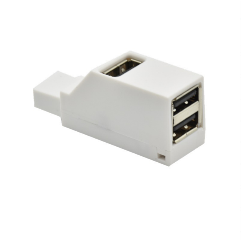 Mini Portable Aluminum Alloy USB 3.0 3-Port Splitter Inline USB HUB Expansion Hub