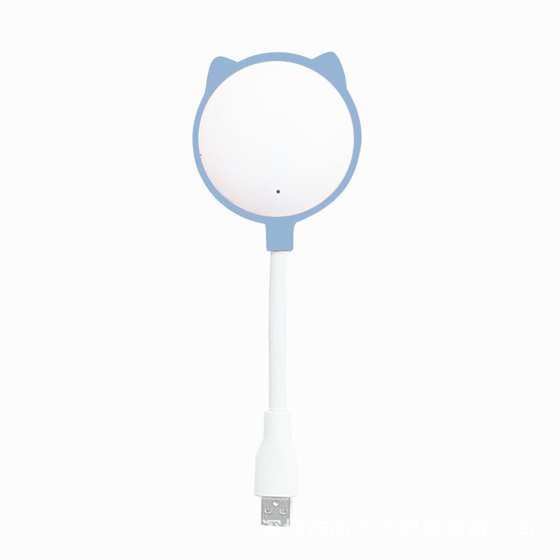 Smart USB Voice Lamp Breathing Color Changing Music Rhythm Bedroom Dormitory Bedside Lamp Atmosphere Lamp