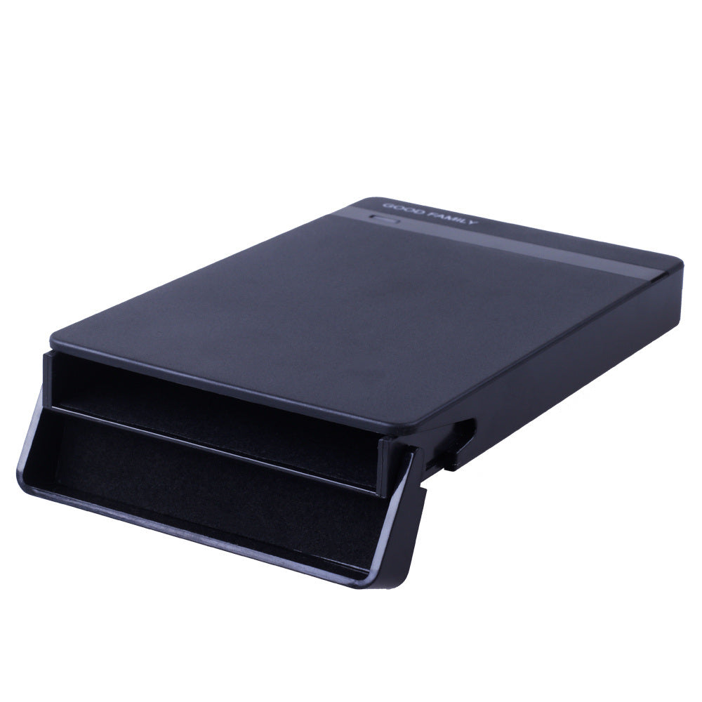 Good Family 2.5 Inch USB 3.0 Hard Drive Enclosure Caddy; Hard Disk Housing For 7mm 9.5mm 2.5 Inch SATA HDD And SSD [UASP Supported And Tool Free]