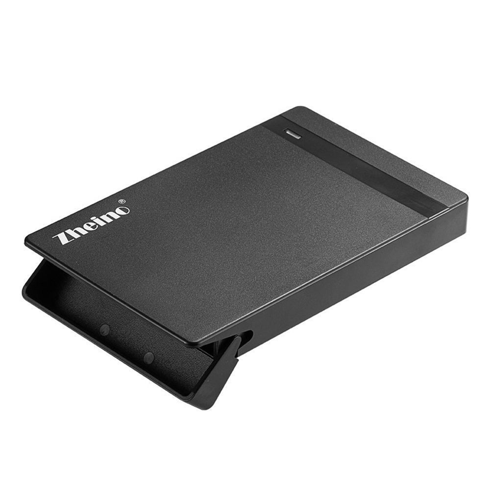 2.5 Inch USB 3.0 Hard Drive Disk HDD External Enclosure Case With USB 3.0 Cable For 9.5mm 7mm 2.5" SATA HDD And SSD; Support UASP And Optimized For SSD