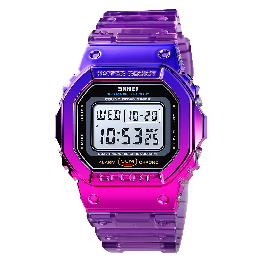 Children's Square Colorful Fashion Electronic Watch