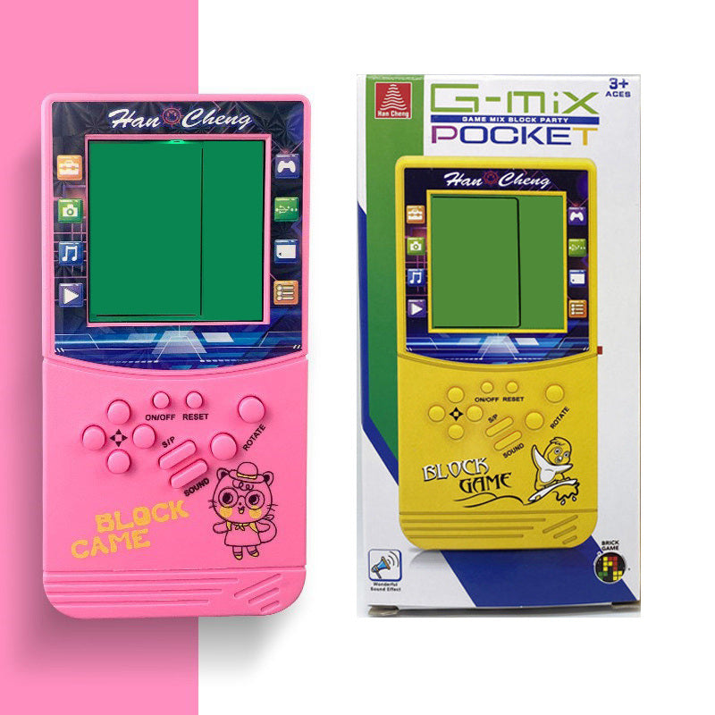 Birthday Gift New Year Gift Children's Educational Toys Upgraded With Lights 3.5-inch Big Screen Game