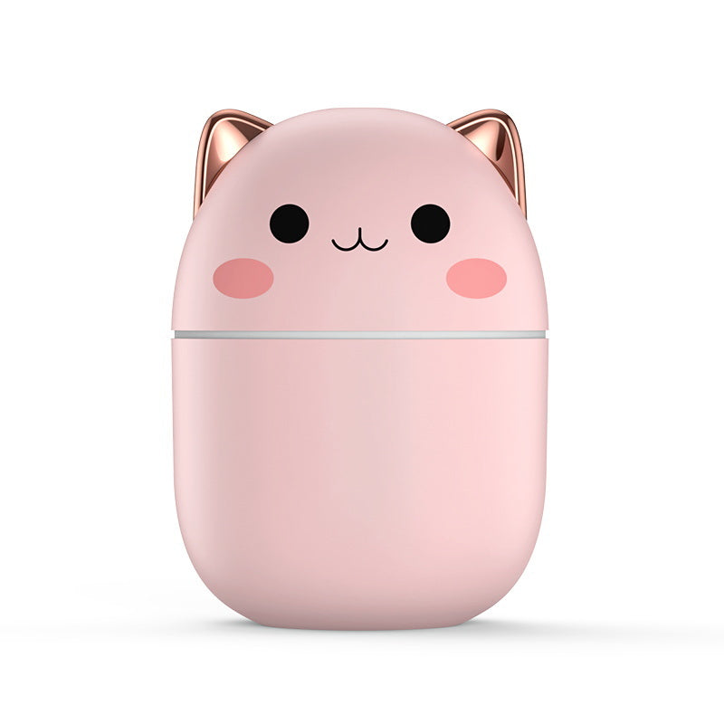 Cat-Shaped USB Mini Fragrance Humidifier For House&Car