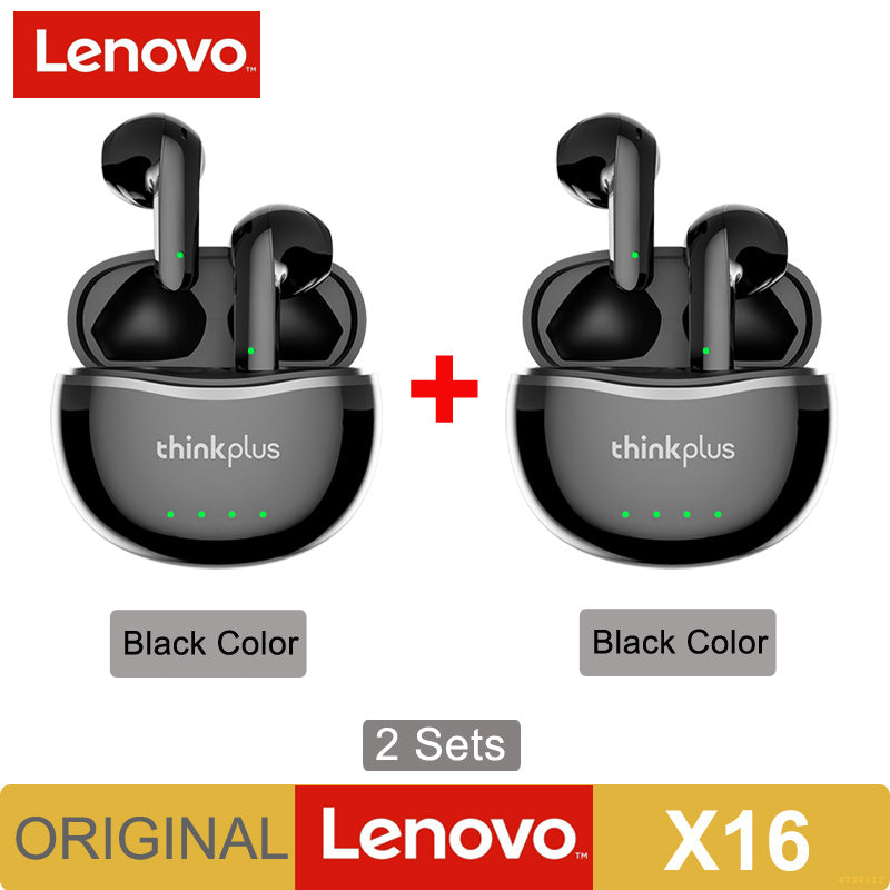 X16 Headphone Bluetooth 5.2 TWS Wireless Earbuds Stereo Sports Earhook Earphone With Dual HD Microphone