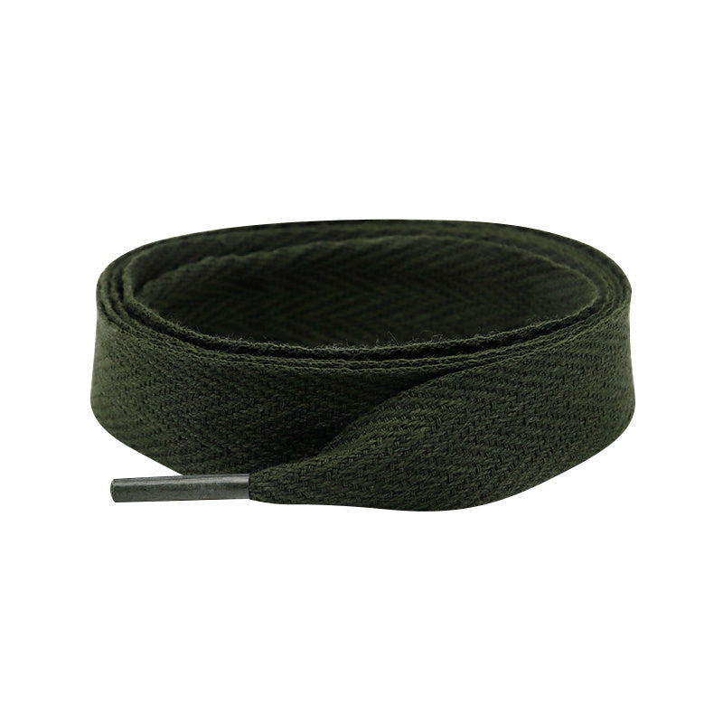Weiou shoelace manufacturer fashion design width 2cm herringbone charm shoelace silk shoelace for sneakers and canvas shoes