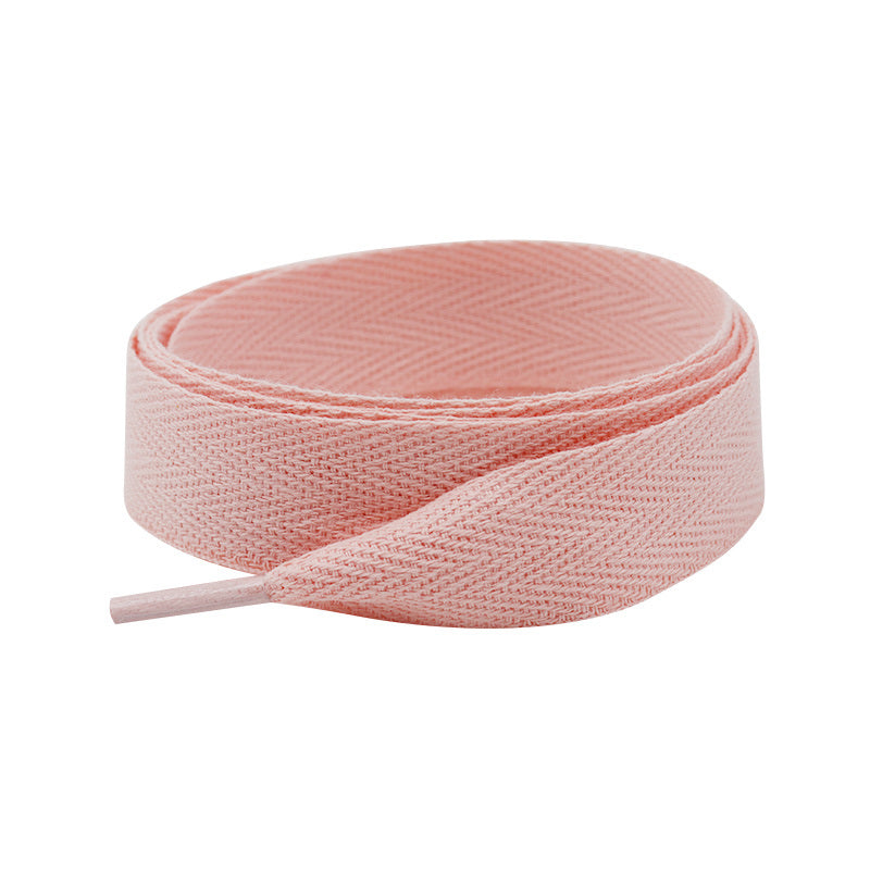 Weiou shoelace manufacturer fashion design width 2cm herringbone charm shoelace silk shoelace for sneakers and canvas shoes