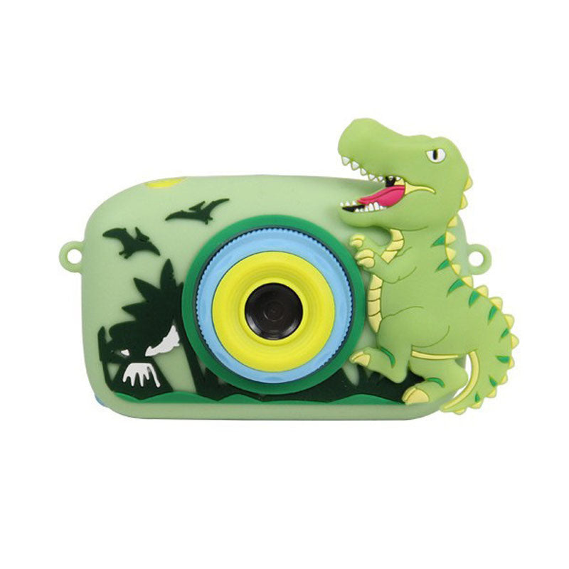 3D Cartoon Digital Camera Dinosaur Animal Shark Unicorn 20MP Children Mini Cameras Toy Take Pictures And Videos Play Games