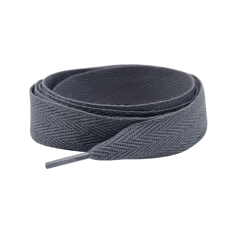 Weiou shoelace manufacturer fashion design width 2cm herringbone charm shoelace silk shoelace for sneakers and canvas shoes