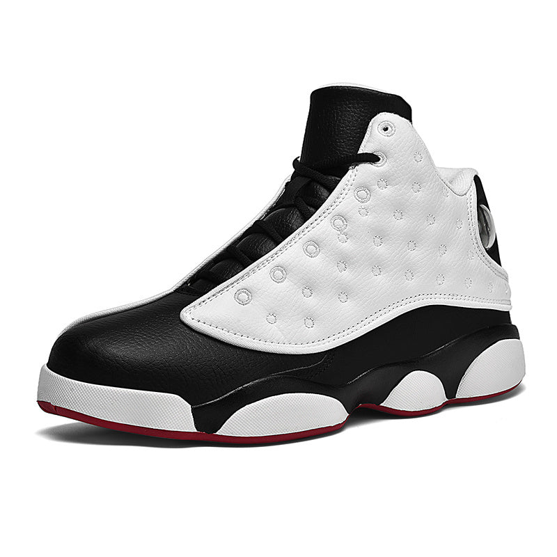 JJ tiger Big size men's basketball shoes Rubber soles ring men's shoes (35-47 Optional)
