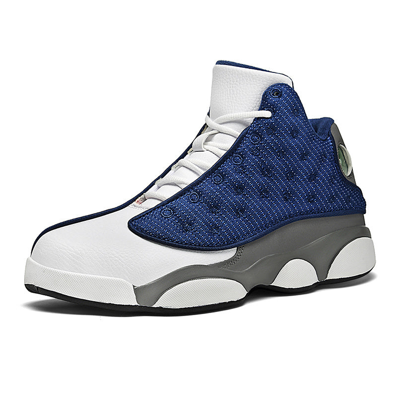 JJ tiger Big size men's basketball shoes Rubber soles ring men's shoes (35-47 Optional)