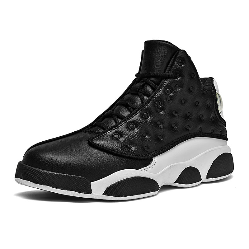 JJ tiger Big size men's basketball shoes Rubber soles ring men's shoes (35-47 Optional)