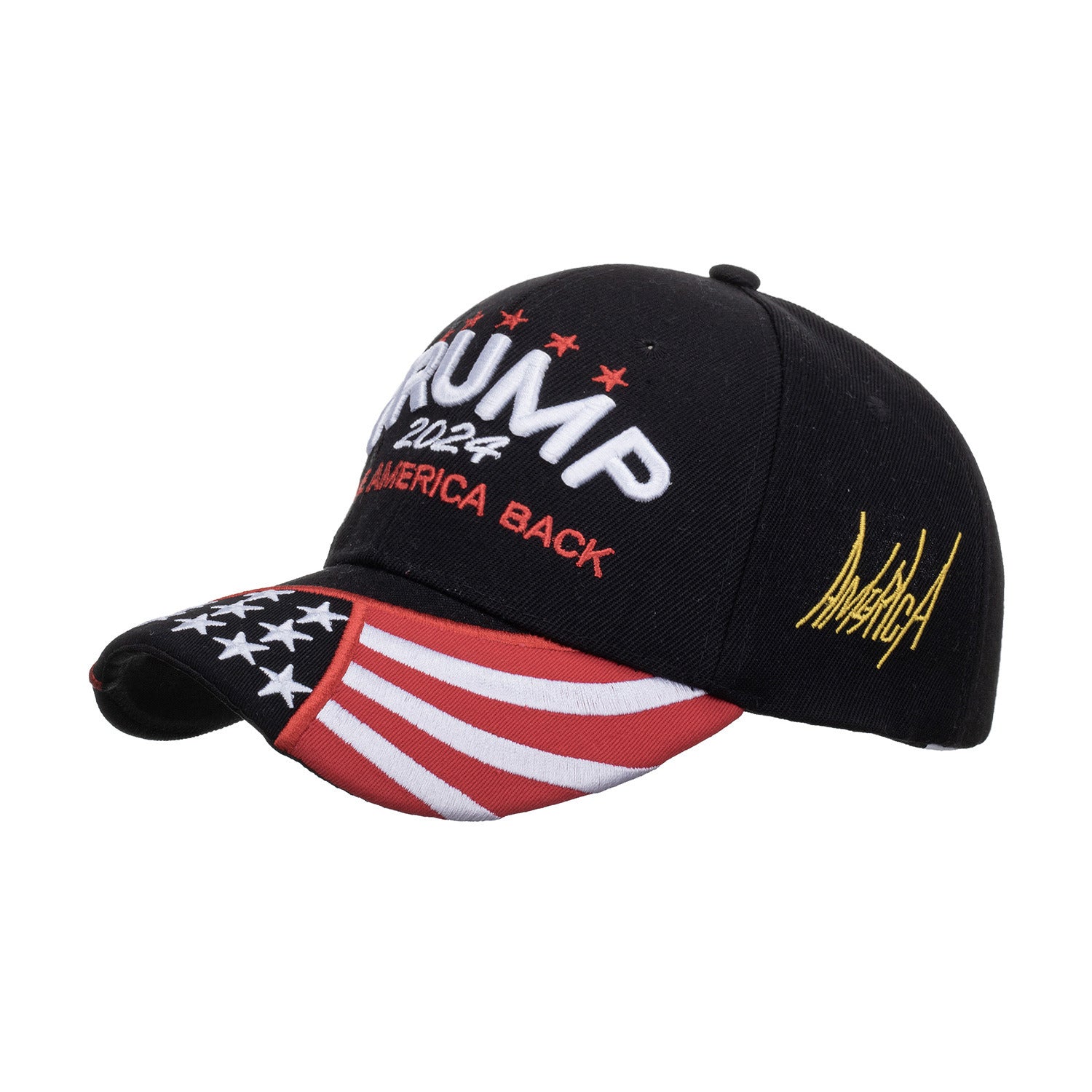 Lettered embroidered baseball cap Women's visor