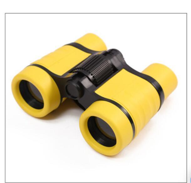 4X30mm Kids Binocular Telescopes Children Educational Folding Telescope Outdoor Bird Watching Optics Telescope Christmas Gift