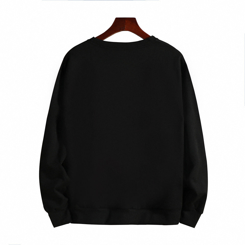 Spring and autumn 2022 loose large round neck pullover for male and female lovers