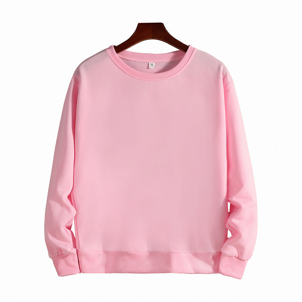 Spring and autumn 2022 loose large round neck pullover for male and female lovers