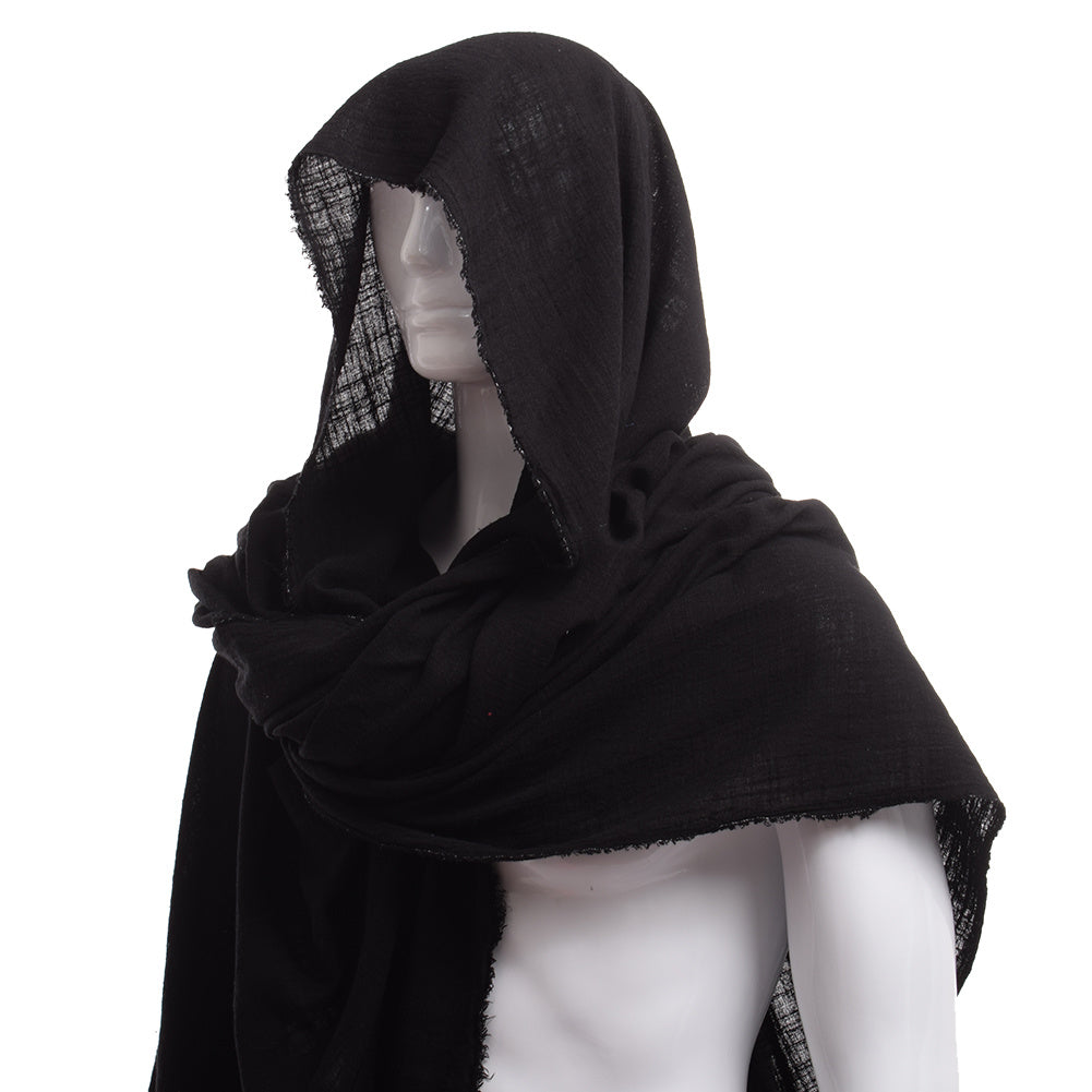 Vintage Pirate Scarf Medieval Hood Cloak Halloween Cosplay Middle Ages Mittelalter Shoulder Cowl