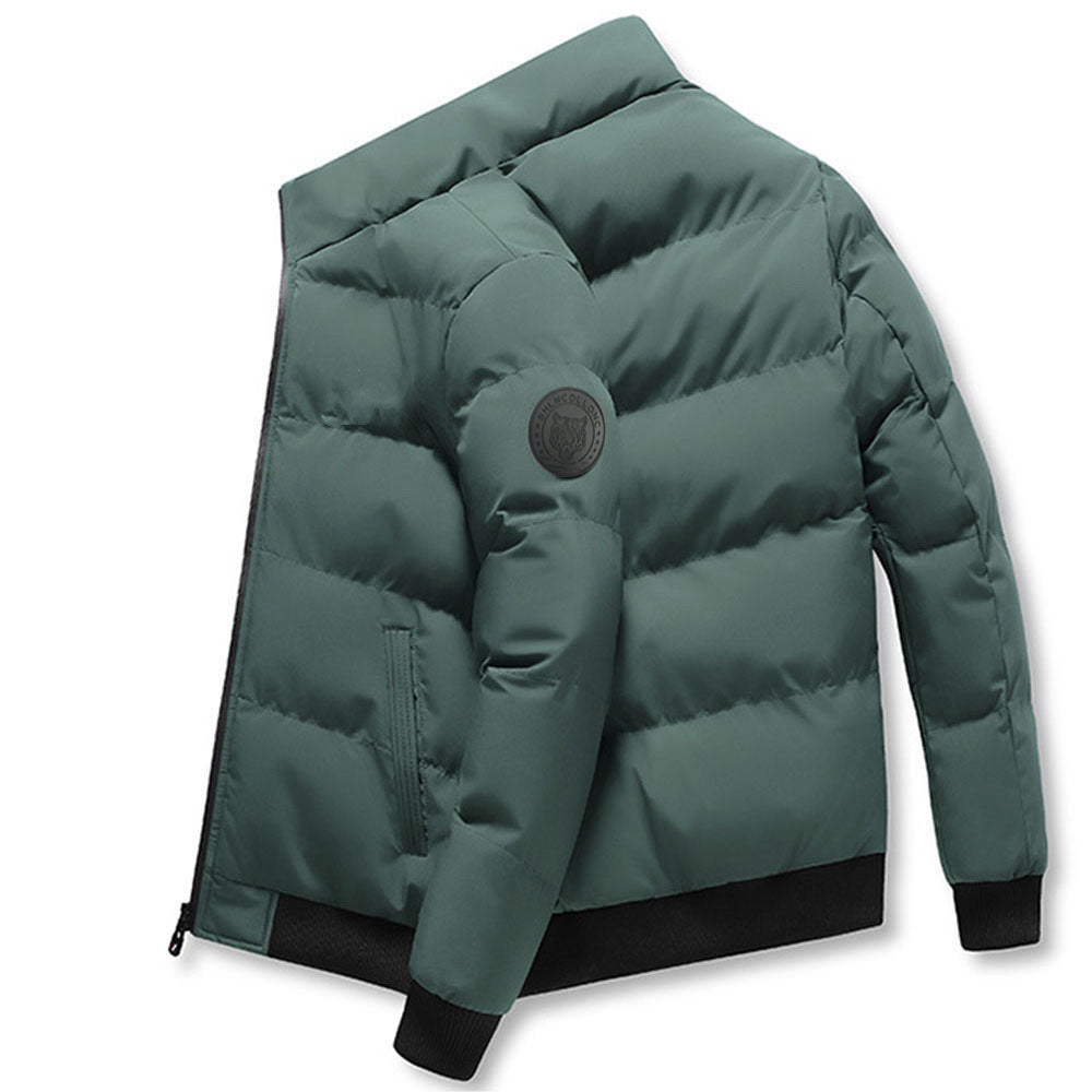 New style stand collar men's cotton jacket Winter warm cotton jacket Men's short down cotton jacket cotton jacket