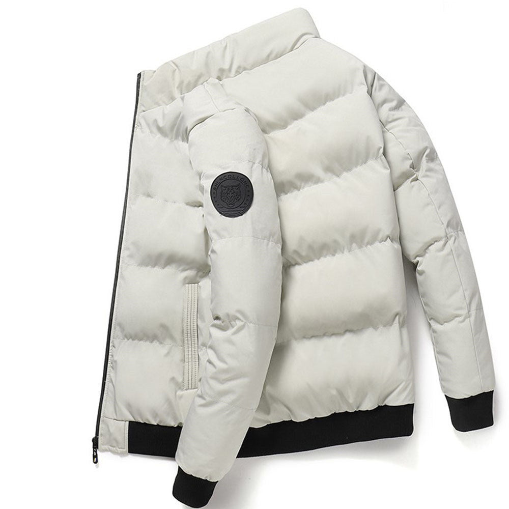 New style stand collar men's cotton jacket Winter warm cotton jacket Men's short down cotton jacket cotton jacket