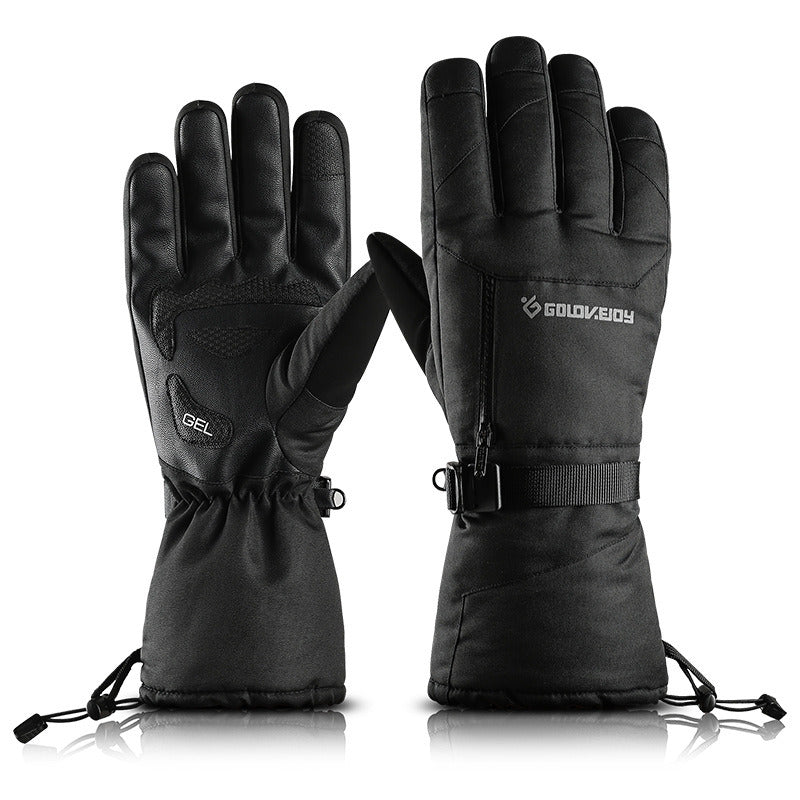 Ski Gloves Waterproof Gloves with Touchscreen Function Thermal Snowboard Gloves Warm Motorcycle Snow Gloves Men Women