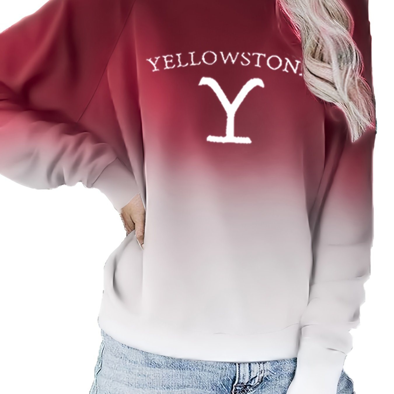 Graphic Print Crew Neck Pullover; Casual Fashion Loose Long Sleeve Sweatshirt; Women's Clothing