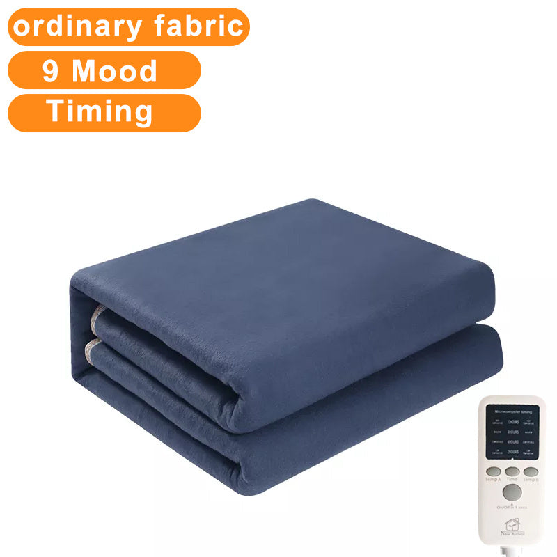 1.8m Flannel Electric Blanket Thicker Heater Heated Blanket Mattress Double Body Heating Blankets Thermostat Winter Body Warmer