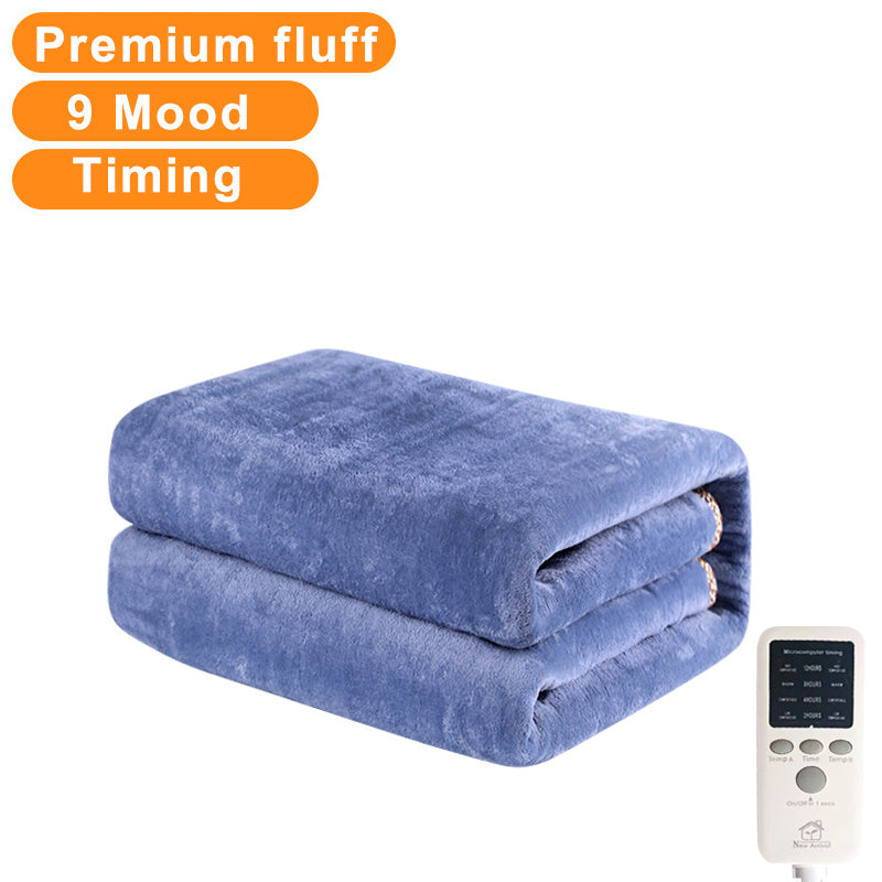 1.8m Flannel Electric Blanket Thicker Heater Heated Blanket Mattress Double Body Heating Blankets Thermostat Winter Body Warmer